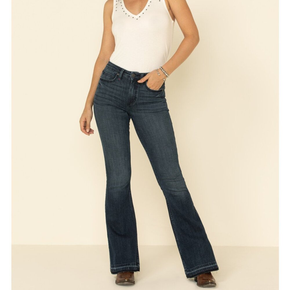 Idyllwind Women's Daredevil High Risin' Fit Flare Stretch Jeans 8Wx34L